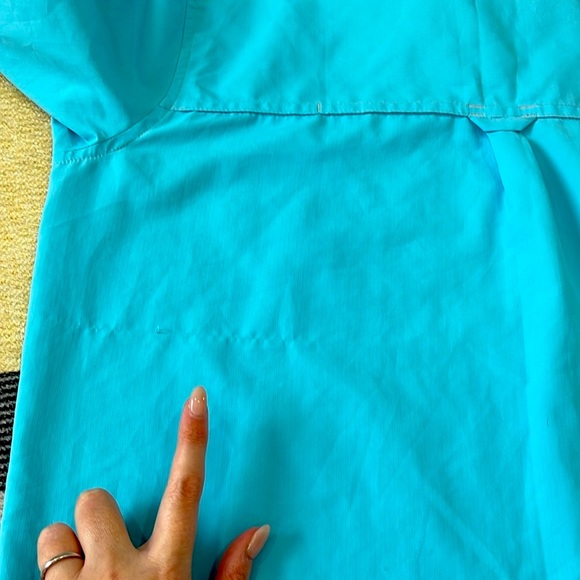 Patagonia long sleeve SOL patrol shirt blue M - Picture 11 of 11